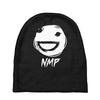 white nmp Baby Beanies