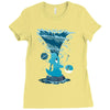 water storm Ladies Fitted T-Shirt