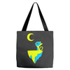 moon cat Tote Bags