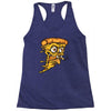 pizza smoking Racerback Tank