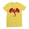 Little of Dragon Ladies Fitted T-Shirt