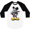 jason mouse 3/4 Sleeve Shirt