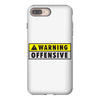 warning offensiv iPhone 8 Plus