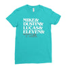 mike dustin lucas eleven will Ladies Fitted T-Shirt