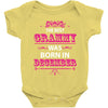 The Best Grammy Was Born In December Baby Onesie