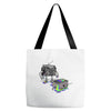 revenge of the radio star Tote Bags