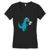 everyone loves marshmallow Women's V-Neck T-Shirt