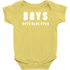 boys with blue eyes Baby Onesie