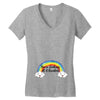 You're Looking At A Rainbow Women's V-Neck T-Shirt