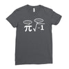 be rational get real nerdy geek pi nerd Ladies Fitted T-Shirt