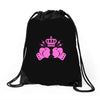 breast cancer fight Drawstring Bags