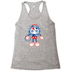 skull bolt Racerback Tank