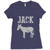 jack ass Ladies Fitted T-Shirt