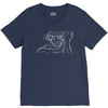 Luffy white design V-Neck Tee