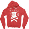 allergic to poison Zipper Hoodie