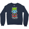 lil captain planet Crewneck Sweatshirt