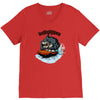 playful, masculine V-Neck Tee