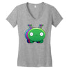 Mooncake Colorful Women's V-Neck T-Shirt