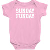 sunday funday party funny tee Baby Onesie