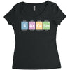 Sarcasm Elements Women's Triblend Scoop T-shirt