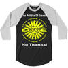 political the 80's 60's hippy anti capitalism 3/4 Sleeve Shirt