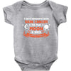 I Love Someone with Skin Cancer to The Moon and Back to Infinity Baby Bodysuit