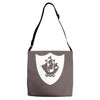 peter funny retro Adjustable Strap Totes