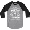 I Am One Blessed Stepmom 3/4 Sleeve Shirt