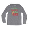 pizza christmas humor Long Sleeve Shirts