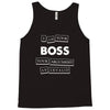 argument invalid boss Tank Top