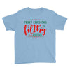 merry christmas ya filthy animal Youth Tee