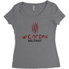Weapon X Mutant  Wolverine Women's Triblend Scoop T-shirt
