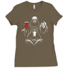 bohemian dark side Ladies Fitted T-Shirt