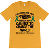 education is the most powerful weapon you can use to change the world T-Shirt