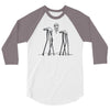dali walkers 3/4 Sleeve Shirt