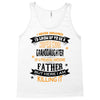 Super Cool Granddaughter Of A Freaking Awesome Father Tank Top