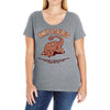 ankylosaurus Ladies Curvy T-Shirt