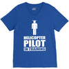 helicopter pilot in training V-Neck Tee