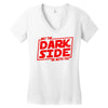 may the dark side be with you Women's V-Neck T-Shirt