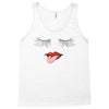 Eyelash And Lips Tank Top