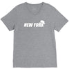 new york V-Neck Tee