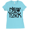 new york 2 Ladies Fitted T-Shirt