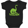 vegan dinosaur best trending Baby Bodysuit