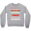 santa only comes once a year gramma is always here to cheer Crewneck Sweatshirt