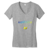 music swing Women's V-Neck T-Shirt