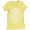 octo print Ladies Fitted T-Shirt
