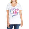 chicken permission1 Ladies Curvy T-Shirt