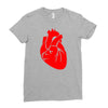 heart Ladies Fitted T-Shirt