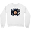 send me location khabib Crewneck Sweatshirt
