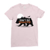 Don't Die Wondering Ladies Fitted T-Shirt
